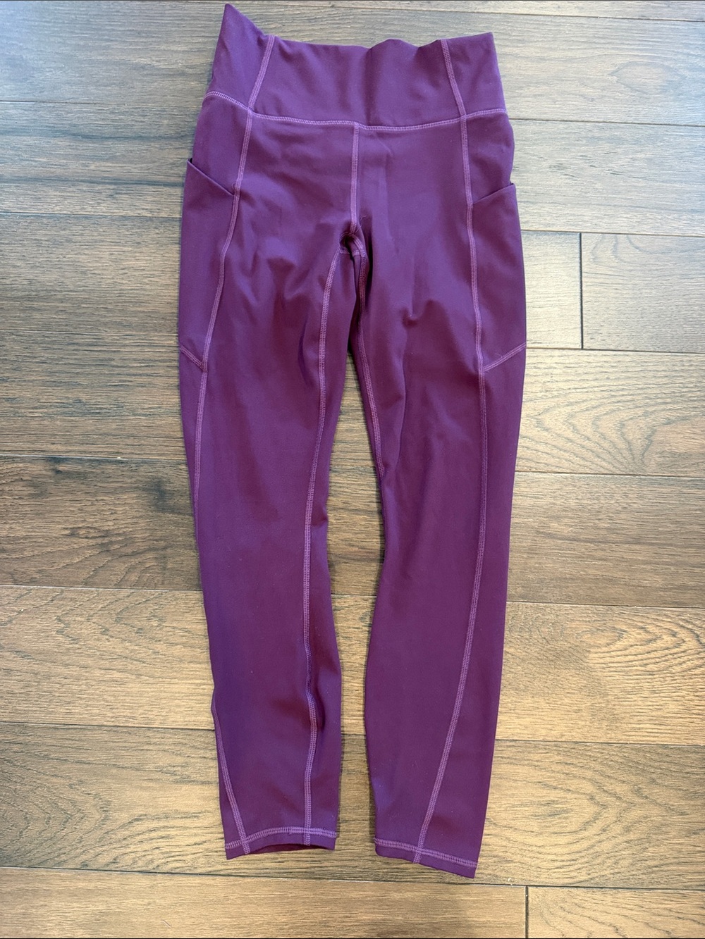 Fabletics PureLuxe High-Waisted Leggings Maroon Size Small - C3-212